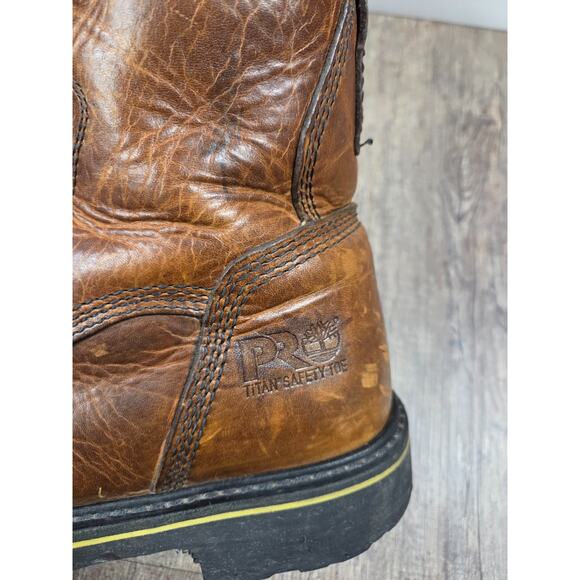 Timberland Pro 99524 Warrick Smelter Work Boots 6.5M - 10” Smartwool Leather main image 7